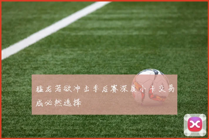 猛龙若欲冲击季后赛深度小卡交易成必然选择